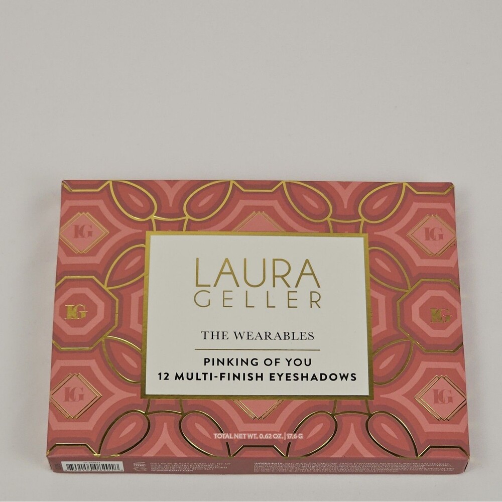 Laura Geller The Wearables Pinking of You 12 Multi-Finish Eyeshadow Palette NEW